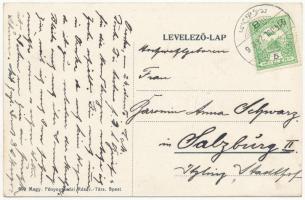 1914 Oroszka, Pohronsky Ruskov; Római katolikus templom, utca, üzlet / church, street, shop