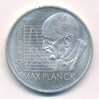 Németország 2008F 10E Ag Max Planck születésének 150. évfordulója T:1- Germany 2008F 10 Euro Ag 150th Anniversary of Birth - Max Planck C:AU Krause KM#272