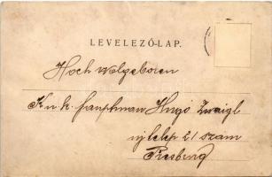 Rajec, Rajecz; Fő tér, kút. Jassniger P.W. és fia / main square, well (r)