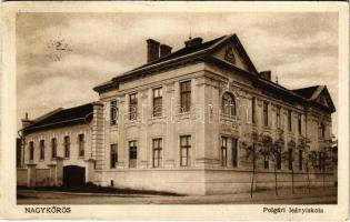 1925 Nagykőrös, Polgári leányiskola. Németh Sándor kiadása (EK)