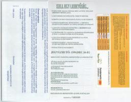 8db különböző reklámpénz, közte Fundamenta, Globex Holding, Hungária Biztosító Rt. stb. T:I-II