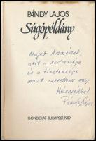 Pándy Lajos: Súgópéldány. A szerző által Major Anna (1932-2021) dramaturg,a Szabó - család dramaturg...