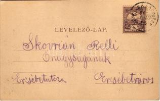1901 Sugásfürdő, Baile Sugas (Sepsiszentgyörgy, Sfantu Gheorghe); Gy. Jenő villa, Hidegfürdő, Szénsa...