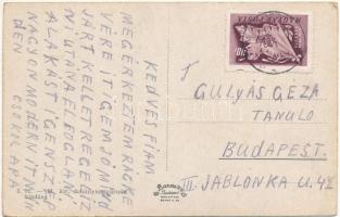 Ráckeve, Árpád szobor, Hősök szobra és tere, Kir. uradalmi kastély, Városháza (EK)