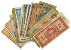 51db-os vegyes pengő, vöröshadsereg pengő, adópengő bankjegy tétel, közte 1930. 20P + 1944. 2P "...