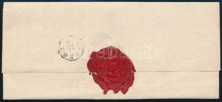 1860 5kr levélen / on cover "DIAKOVÁR" - Eszék