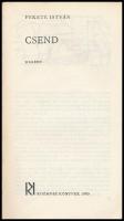 Fekete István: Csend. Bp., 1965, Kozmosz. Első kiadás. Bozóky Mária rajzaival. Kiadói papírkötés, a ...