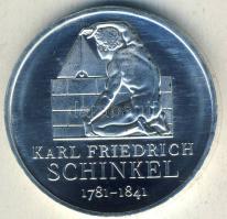 Németország 2006. 10€ Ag "Karl Friedrich Schinkel" T:BU