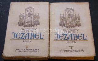 1941 Gulácsy Irén: Jezabel I-II. kötet Singer és Wolfner kiadó