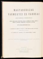Magyarország vármegyéi és városai. Főszerk.: Borovszky Samu. 4. kötet. Nyitra Vármegye. Bp., 1899, A...