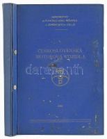 1956 Ceskoslovenska Motorová Vozidla. Csehszlovák képes autós prospektus egészvászon kötésben. Ábrák...