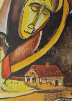 N. Gál János: Szürrealista kompozíció.
Olaj, farost, keretben, jelzett, 50,5x35 cm

(Talán akkor ...