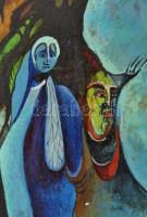 N. Gál János: Ébredések.
Olaj, farost, keretben, jelzett, 50,5x35 cm

(Talán akkor vagyok legköze...