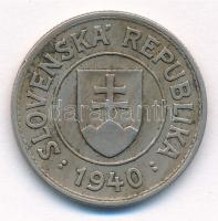 Szlovákia 1940-1941. 1K Cu-Ni (2xklf) T:2 
Slovakia 1940-1941. 1 Koruna Cu-Ni (2xdiff) C:XF 
Kraus...
