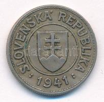 Szlovákia 1940-1941. 1K Cu-Ni (2xklf) T:2 
Slovakia 1940-1941. 1 Koruna Cu-Ni (2xdiff) C:XF 
Kraus...