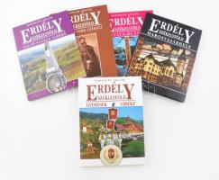 Váradi Péter Pál - Lőwey Lilla: Erdély - Székelyföld 5 kötete: Gyimesek vidéke; Felső-Nyárád vidéke;...