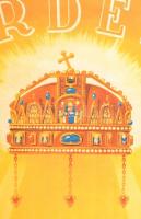 1940 Erdélyi részek visszacsatolásának emlékére. 60x90 cm kis szakadással / entry of the Hungarian t...