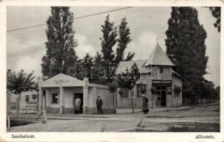 Sashalom vasútállomással (EM)