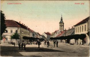 1918 Csáktornya, Cakovec; Petőfi utca. Graner Testvérek kiadása / street view (EK)