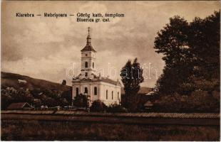 Kisrebra, Rebrisoara (Naszód, Nasaud); Görög katolikus templom / Biserica greco-catolica / Greek Catholic church (fl)