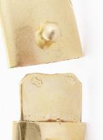 14K arany (Au) karkötő, jelzett 8,3 g, d: 6 cm