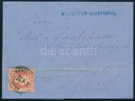 1871 5kr levélen / on cover ARANYOS-MARÓTH - Pest