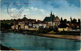1914 Kraków, Krakkó, Krakau; Klasztor P. P. Norbertanek / monastery + K.u.K. Geniedirektion in Krakau (EK)