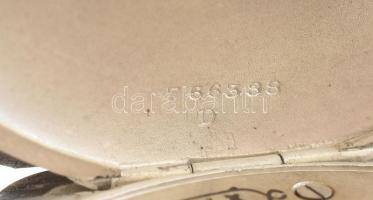 Nagy méretű Doxa zsebóra. Fém tokkal, lovas jelenettel. hibátlan számlappal, működő, szép állapotban