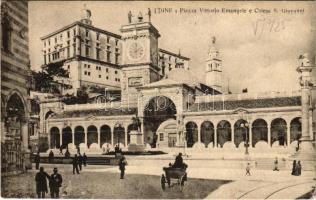 1917 Udine, Piazza Vittorio Emanuele e Chiesa S. Giovanni / square, church + K.u.K. Div.-Ausbildungsgruppen-Kmdo (EK)