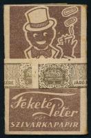 Fekete Péter szivarkapapír eredeti bontatlan csomag, adójeggyel