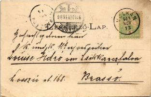 1905 Petrozsény, Petrosany; részlet a szurduki szorosból, híd. Herz Arnold és Grausam Károly kiadása...