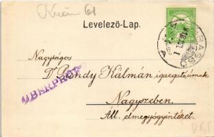 1916 Brassó, Kronstadt, Brasov; Katalin kapu / Pórta Caterinei / Katharinenthor. Julius Müller'...