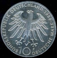 NSZK 1988. 10M Ag "Zeiss" T:BU