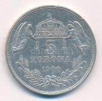 1900KB 5K Ag "Ferenc József" T:2,2- ph. 
Adamo K7