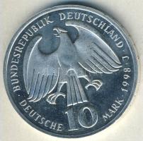 NSZK 1998J 10M Ag "Westfáliai béke" T:1