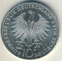 Németország 1992. 10M Ag "Pour le Mérite" T:BU