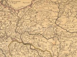 Carte exacte des Postes et Routes de L'Empire D'Allemagne divisée en ses Cercles. Par M. d...