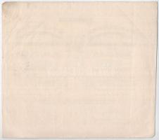 Győr 1919. "Olajművek Részvénytársaság Kohn Adolf és Társa" részvény 200K-ról szárazpecsét...