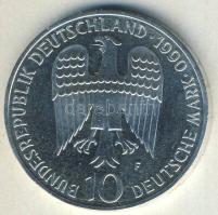 NSZK 1990F 10M Ag "I. Barbarossa Frigyes" T:BU