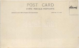 Komárom, Komárnó; kikötő katonákkal / Danube river port, ships and soldiers. photo