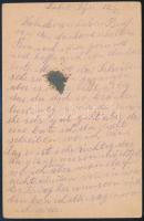 1916 Tábori posta levelezőlap / Field postcard "K.U.K. KRAFTWAGENKOLONNE 33" + "FP 24...