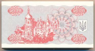 Ukrajna 1995. 5000K (100x) sorszámkövetők T:I,I- Ukraine 1995. 5000 Karbovantsiv (100x) consecutive ...