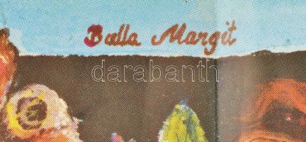 1979 Balla Margit (1947-): Hair, színes amerikai film plakátja, MOKÉP, hajtott, 80×56 cm