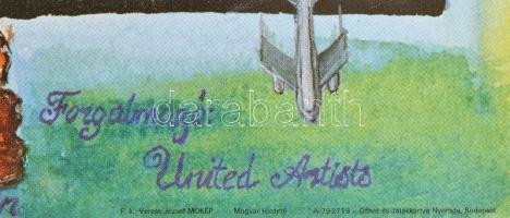 1979 Balla Margit (1947-): Hair, színes amerikai film plakátja, MOKÉP, hajtott, 80×56 cm