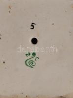 Ukrán Zaporozsjei porcelán figura, Bohdan Hmelnickij, kézzel festett, jelzett, hibátlan, m: 22,5 cm