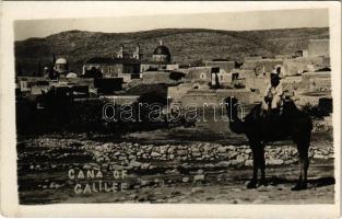 Cana of Galilee. Judaica / Kána (Galilea). Judaika (fl)