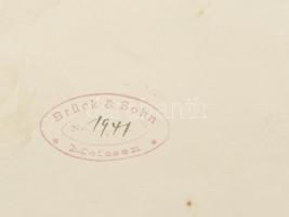 1904 Budapest, Széna tér, fotó Brück&Sohn, paszpartuban, 11,5×15,5 cm