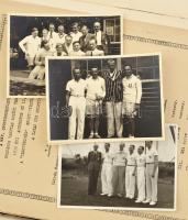 1939 Tennis-Wettspiele der Deutschen Reichsbahnsportgemeinschaften in Dresden - MÁV Sportegyesületek...