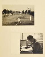 1939 Tennis-Wettspiele der Deutschen Reichsbahnsportgemeinschaften in Dresden - MÁV Sportegyesületek...