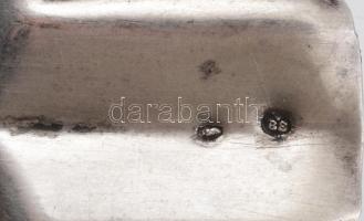 Ezüst (Ag) hamutál, jelzett, nettó: 33,45 g d: 12 cm